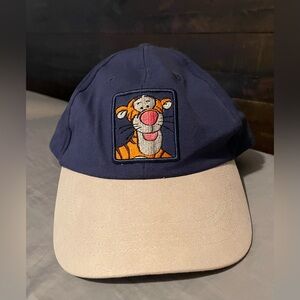 Disney (Winnie the Pooh) "Tigger" Embroidered Hat - Navy and Tan